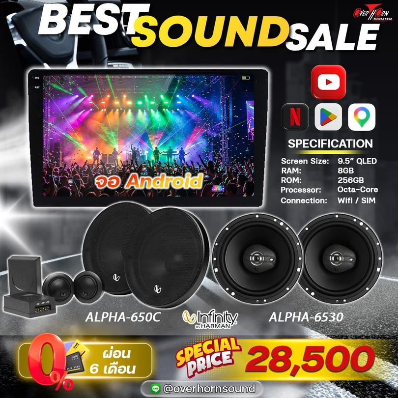โปรโมชั่น จอแอนดรอย ติดรถยนต์